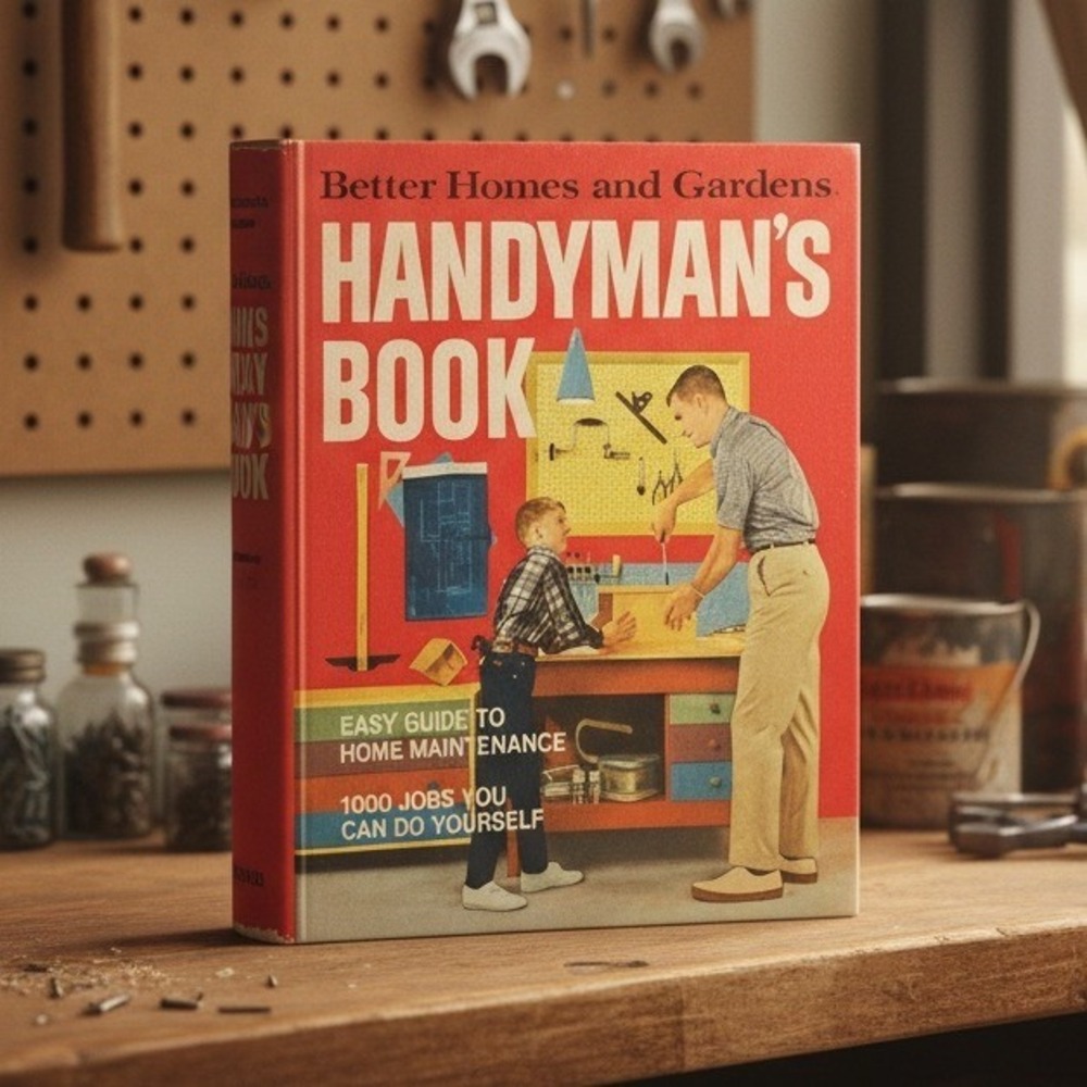 Better Homes and Gardens Handyman's Book 1970 Revised Edition Vintage DIY Guide
